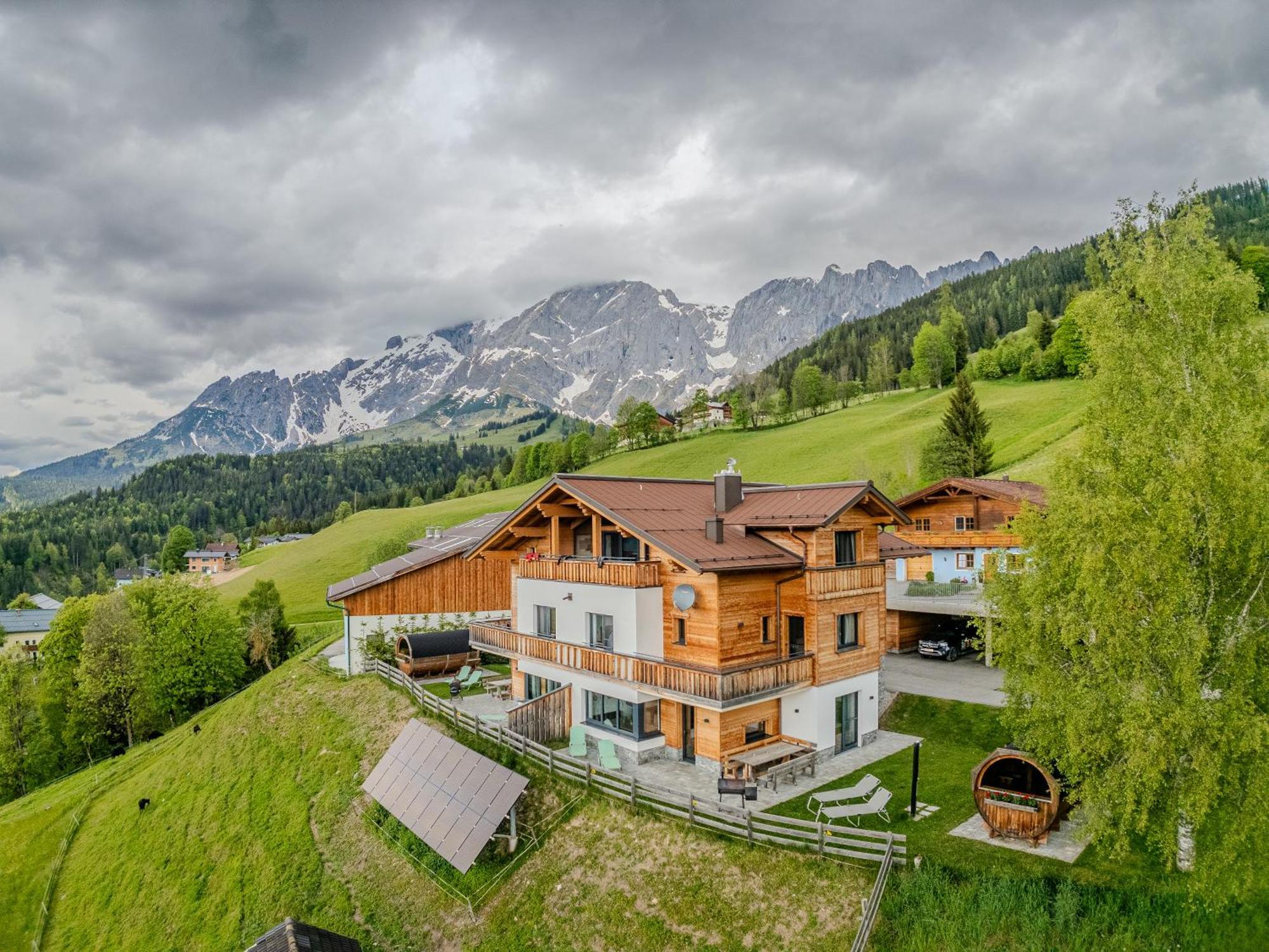 Gut Stein Panoramalodge Mühlbach am Hochkönig 客房 照片